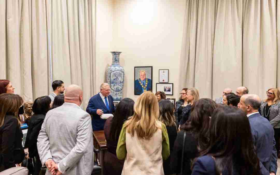 Strengthening the Connection Between Business and Government at Queen’s Park